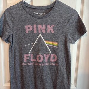Pink‎ Floyd Charcoal Gray Tee Size XS